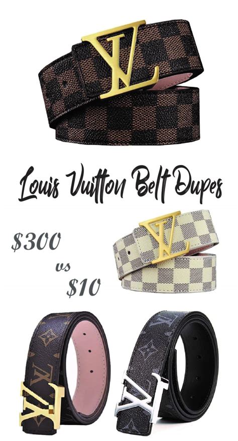 cartier belts dupe